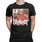 Men Women S-Slipknotting Band Shirt Cotton Graphic Printing Tee Shirts