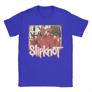 Men Women S-Slipknotting Band Shirt Cotton Graphic Printing Tee Shirts