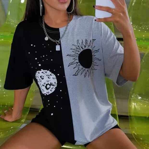 2022 Summer Women T Shirt Oversized T-shirt for Men  Tops for Women