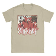 Men Women S-Slipknotting Band Shirt Cotton Graphic Printing Tee Shirts