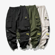 2024 New Hip Hop Joggers Cargo Pants Men Harem Pants Multi-Pocket