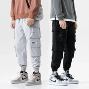 2024 New Hip Hop Joggers Cargo Pants Men Harem Pants Multi-Pocket